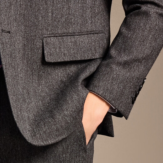 Antonio high-count worsted wool & two-piece wedding season twill suit set Western men's business formal suit dress