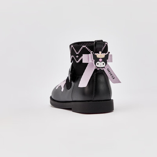 David Bellaculomi co-branded children's fashion boots girls anti-slip boots winter big children's shoes