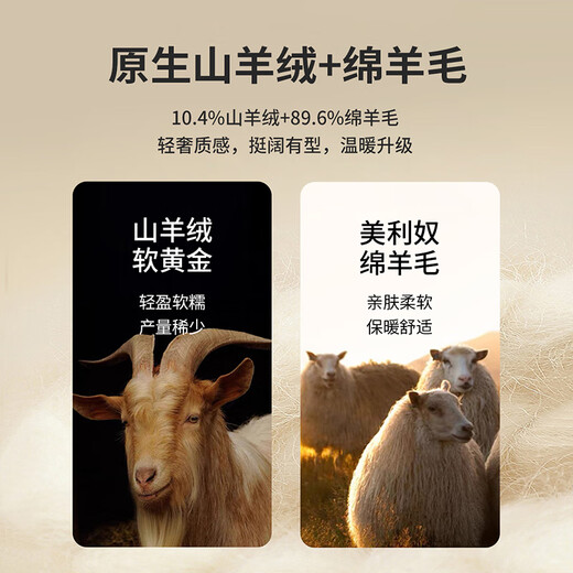 Antonio cashmere & sheep wool classic plaid suit collar mid-length cashmere wool coat men's woolen coat