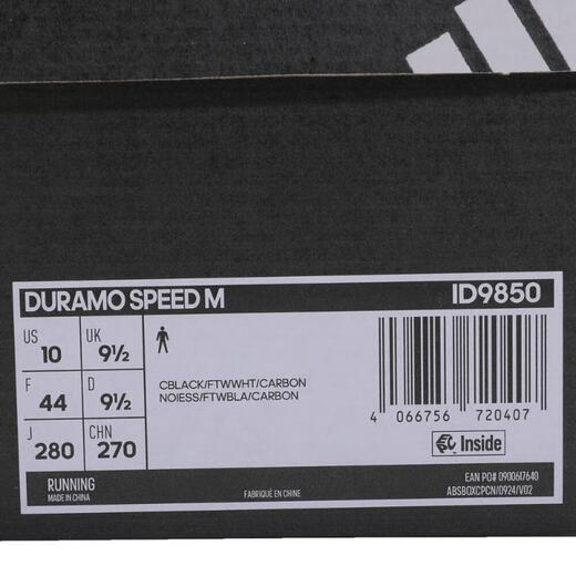 adidas阿迪达斯中性DURAMO SPEED M跑步鞋 舒适缓震 ID9850 43