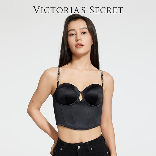 维多利亚的秘密 文胸胸罩女士内衣3-1 54A2黑色 11249301 70B （32B）