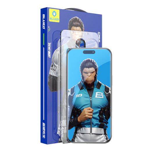 Mr. Blue Monkey's newly upgraded space warehouse is suitable for Apple 17Promax tempered film iPhone17Pro mobile phone film Apple 16Promax high-definition super silky anti-fingerprint protective film iPhone17Promax/16Promax