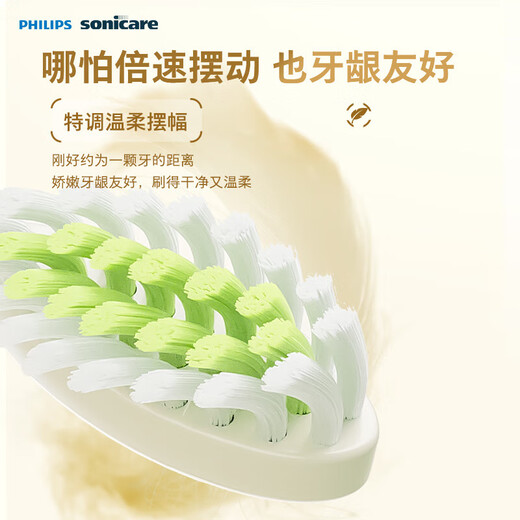 Philips (PHILIPS) Electric Toothbrush Official Flagship Genuine Dentist Recommended Couple Gum Protector Soft Bristle Cleaning Adult Sonic Automatic Toothbrush Gift for Boyfriend or Girlfriend Valentine's Day Gift HX2471/02 Absolute Purple