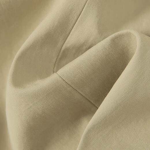 She Pool Lapel Single Breasted Straight Windbreaker Women's 2025 Autumn New Design Plaid Sleeve Casual Jacket