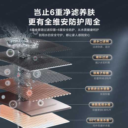 Midea Gas Water Heater M9smax Sleep Series 16L M10S Natural Gas Water Heater Constant Temperature Level One Silent Water Servo Sealed Stable Combustion Chamber Forced Discharge Bottom Fan 16L TSI Dual Supercharger M9 Max