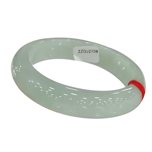 Fa Laier Burmese genuine jadeite bracelet ice type sun green floating flower sungreen jade bracelet jade bracelet for women ice waxy type high ice bracelet jade bracelet 59mm ring mouth