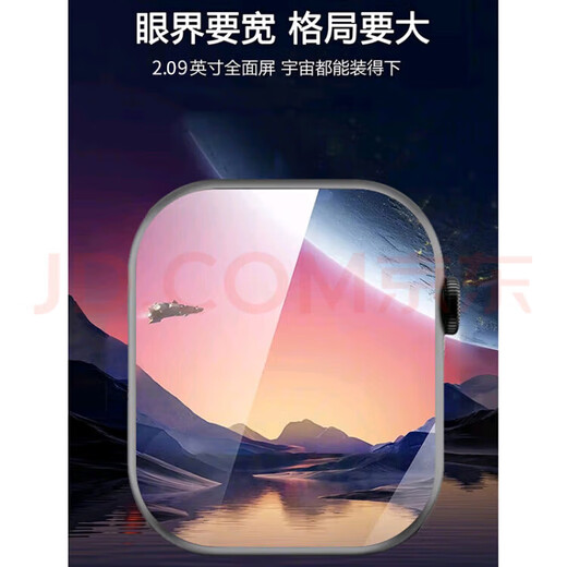 NFC payment smart watch Huaqiangbei S10 full-touch Bluetooth, making and receiving calls, music, multi-functional black technology sports bracelet, business student couple watch, sports bracelet, full screen sliding + independent payment, black