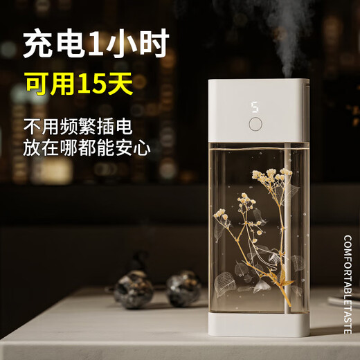 Aromatherapy machine automatic fragrance sprayer large capacity household bathroom toilet long-lasting deodorization rapid fragrance air freshener portable hotel room living room bedroom advanced fragrance S package smart 5-speed * 3 units + 12 bottles of essential oils Lifetime warranty