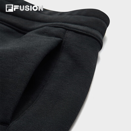 FILAFUSION Fila trendy brand knitted trousers for women 2025 autumn fashion loose straight casual pants