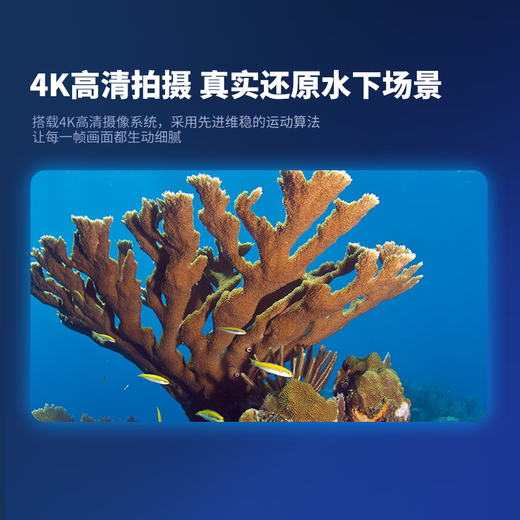 Lingle underwater drone underwater professional photography 4K high-definition shooting with screen remote control 1080P real-time backhaul customized Seabot (robotic arm version)