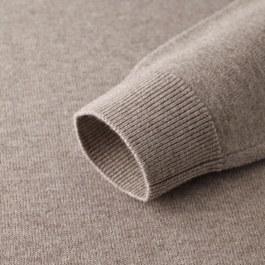 Shanshan Heavy Thick Autumn and Winter Men's Sheep Wool Long Sleeve Casual Daily Half Turtle Neck Morandi Warm Sweater