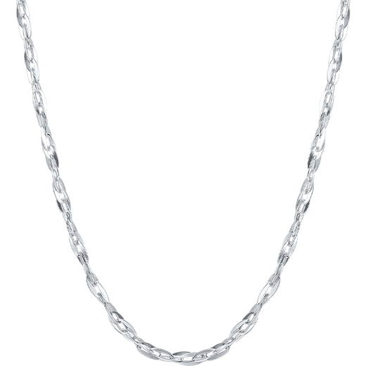 Saturday Fu PT950 platinum necklace women's plain chain platinum necklace B0513479 about 8.17g 44cm
