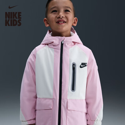 NIKE Toddler Three-Proof Work Jacket Winter Boys Warm Water-Repellent Jacket NIKE TECH IR0021