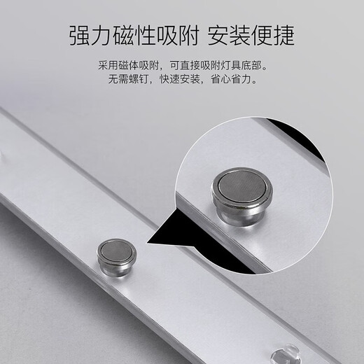 Philips (PHILIPS) LED ceiling lamp wick 20W white light 6000K magnetic modification replacement light source lamp panel module (diameter 170mm)