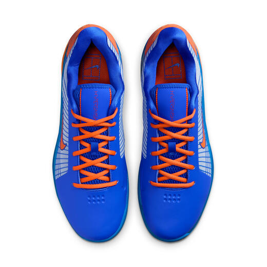 Nike men's breathable lightweight tennis shoes winter cushioning mesh support NIKE VAPOR 12 HQ2602 400 racing blue/eye-catching orange/white gold 42