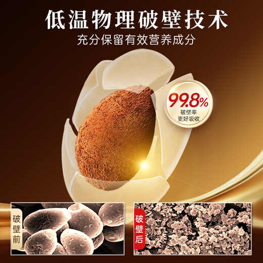 元生泰破壁灵芝孢子粉胶囊增强免疫力武夷山有机种植灵芝补品中老年营养 1盒 240粒【礼盒装-30天量】日常调理