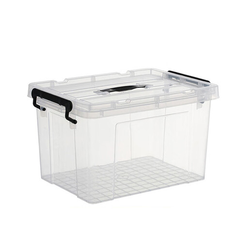 Zhangshi Yijia transparent storage box plastic organizer storage storage box turnover box 80 type 65*45*30cm