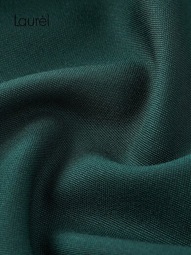 Laur l velvet merino wool 25 new autumn Berlin green leg straight nine-point trousers LWL363K01700 XS