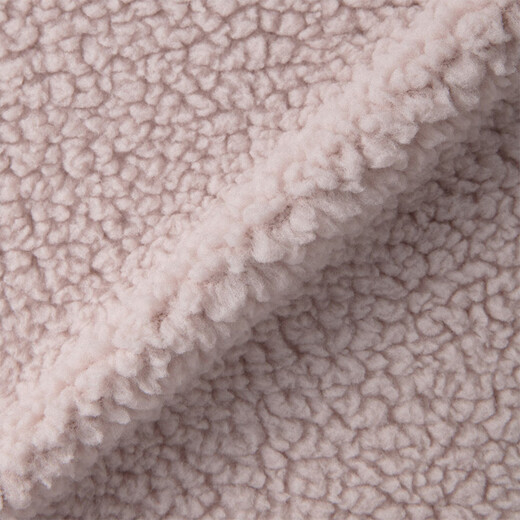 MUJI Children's Washable Fleece Horn Button Jacket Children's Boys and Girls Polar Fleece Coat 25 Winter CB31CC5A Pink 130/64A