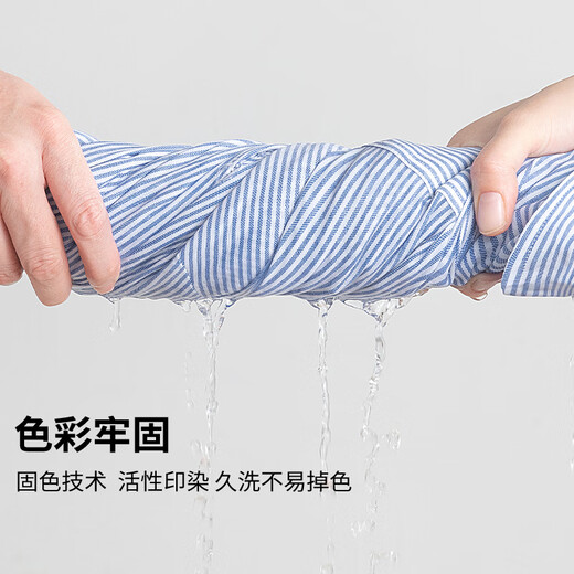 Мужская рубашка VANCL, весенне-осенняя оксфордская повседневная свободная универсальная рубашка с длинными рукавами в серо-белую полоску L