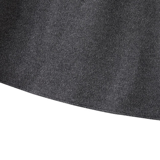 She pool textured woolen skirt women's 2025 autumn new style simple high waist mid-length solid color A-line skirt