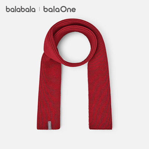 Bala BalaOne children's clothing children's scarf boys and girls 2025 solid color comfortable warm fashion 208425161204