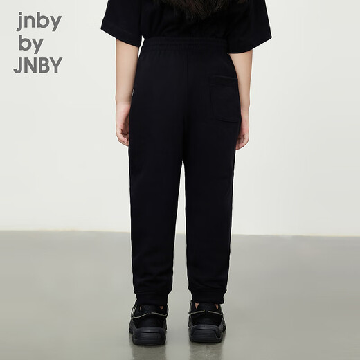 jnby by JNBY江南布衣童装秋装日常休闲束脚裤卫裤运动裤男女童儿童1NBE13660 001/本黑 140 cm