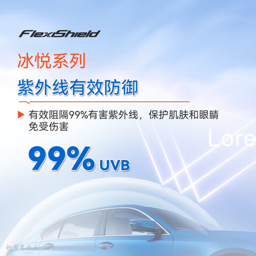 Guchi FLEXISHIELD car glass film original imported Xiaomi YU7 window film insulation film sun protection and explosion-proof privacy solar film package construction package removal Xiaomi yu7
