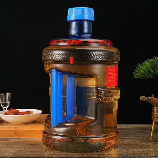 Ginseng and wolfberry wine barreled medicinal wine pure grain brewing ration wine 42 degrees 2500mL 1 barrel