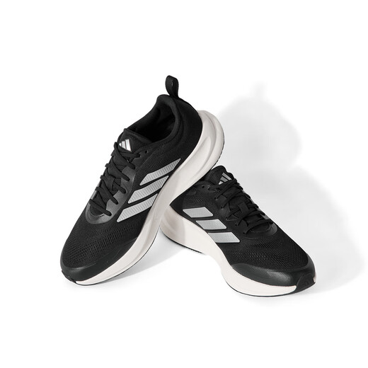 Adidas men's running shoes autumn and winter outdoor casual non-slip sports shoes No. 1 black/bright white/dark heather gray 40