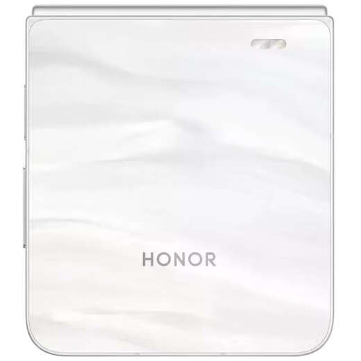 HONORMagicVFlip2 large selfie phone new product folding phone large external screen dual screen mobile phone Moon Shadow White 5G full network 12GB+512GB official standard nationwide warranty