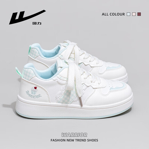 Huili women's shoes Internet celebrity thick-soled white shoes for women autumn and winter new sweet versatile casual shoes sports sneakers white green 38