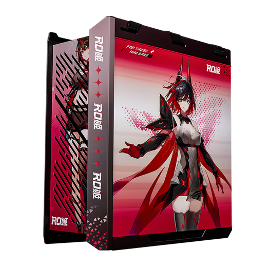 华硕ROG 玩家国度 GX601S太阳神吹雪 二次元主题机箱 来图定制UV喷漆 全套灯板 全塔水冷/侧透玻璃/ATX 800024-初音未来·601S黑定制+灯板