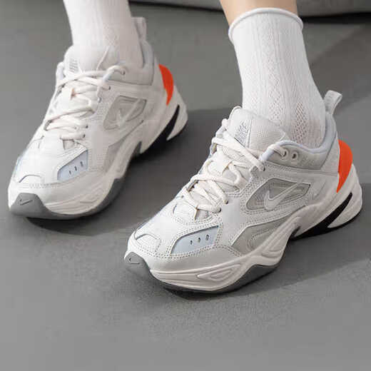 Nike (NIKE) official women's shoes M2K TEKNO new winter dad shoes, comfortable, lightweight and breathable casual sports running shoes AO3108-001 38