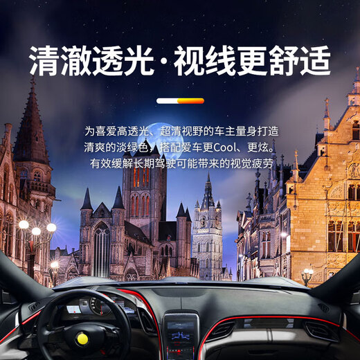 Lon film car film explosion-proof glass film Elike full car film car sun protection privacy insulation film solar film international brand