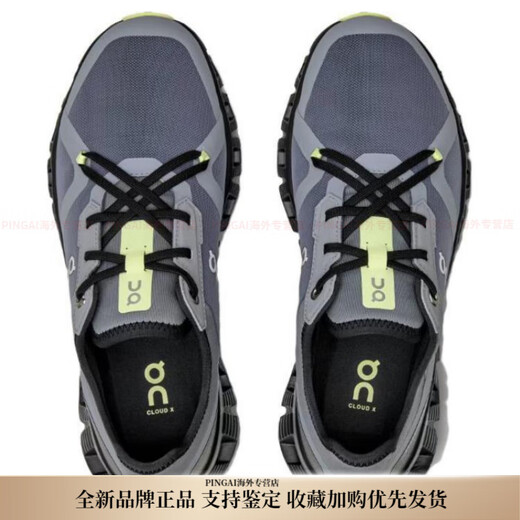 OnCloud X 3 AD comfortable and versatile low-top training shoes for women gray New Year gift gray 36