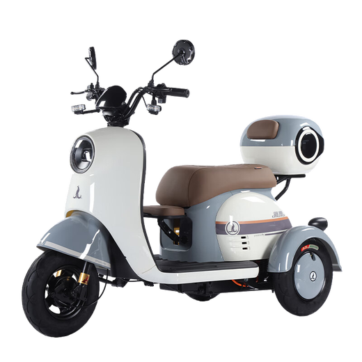 Phoenix tricycle electric scooter for the elderly, women's pick-up and drop off of children, battery car, electric tricycle, new national standard Fengji丨bare bike without battery charger