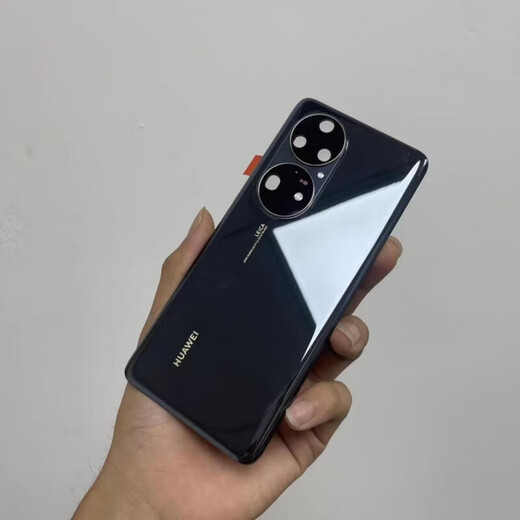 XSuitable for Huawei P50 original back cover p50pro original glass back shell p50E mobile phone battery cover shell P50P50E radiant gold black original back cover