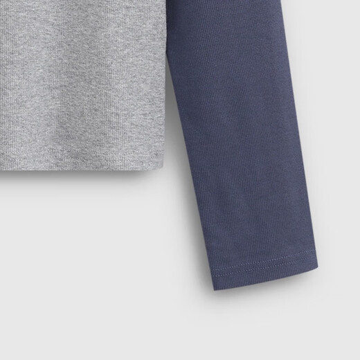 Gap Women's 2025 Autumn New Style Embroidered Logo Contrast Color Raglan Sleeve Slim Knitted Long Sleeve Top 792702