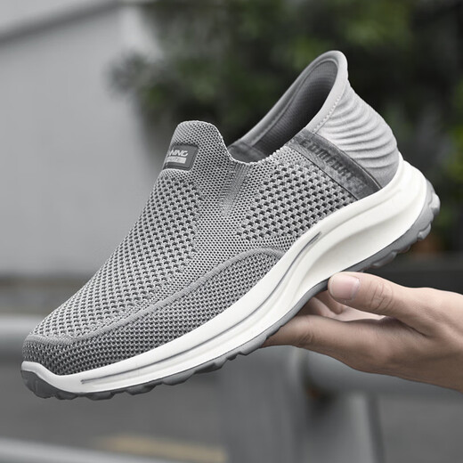 XIXI Flash Wear Shoes para Summer para hombres Nuevos zapatos de papá de suma suave de mediana edad Ligeros livianos Unidos zapatos para ancianos Combinados 9925 Rojo para mujeres 38