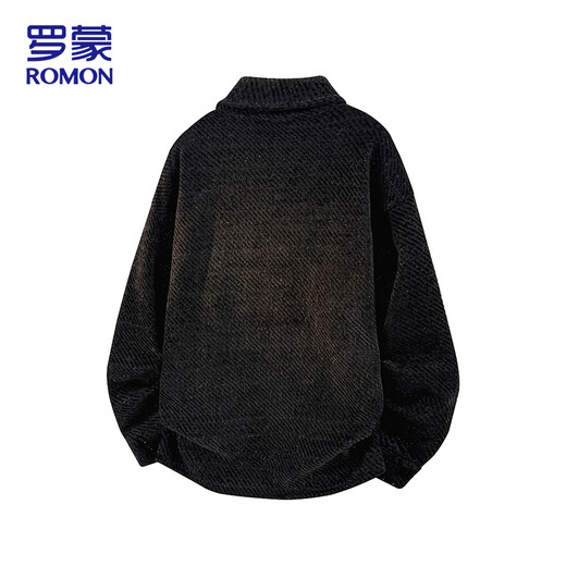 ROMON flight jacket men's outerwear 2025 autumn and winter new loose trendy brand cardigan casual high-end tops clothing