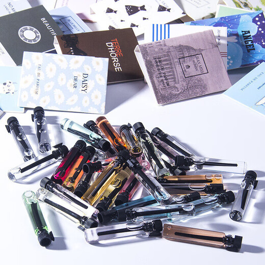 Big brand replacement perfume sample, high-end long-lasting fragrance, encounter the wilderness blue, true self, niche trial fragrance 2ml, reverse Paris (2ml)