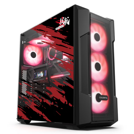 Colorful Family Bucket Warhalberd i5 14600KF/5060/16G/1T National Subsidy Delta Mobile E-Sports Game Designer Desktop Computer Host Assembly Complete Machine