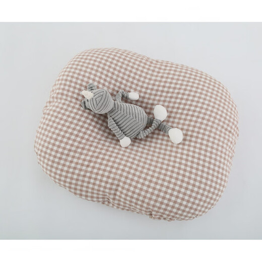 FORGET ININS newborn bionic bed feeling uterine bed crib baby anti-jumping bed brown plaid