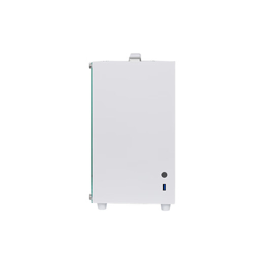 ASUS AMD Ryzen R5 9600X/RTX5070/RTX5060TI pure white high-end mini desktop assembly computer host e-sports live game rendering design DIY complete machine Configuration 2丨9600X丨16G+1TB丨Ultimate Edition