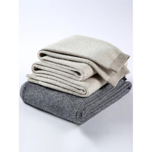 KING DEER's new autumn and winter men's pure cashmere men's and women's jacquard thick cashmere pants warm inner wear slim leggings for men - dark gray 2XL