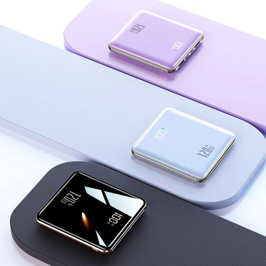 National 3C certification, suitable for 120W super fast charging power bank, Huawei large capacity 20000 mAh, can be used on airplanes, white, AI voltage stabilization and fast charging, comes with cable + speed increase 999