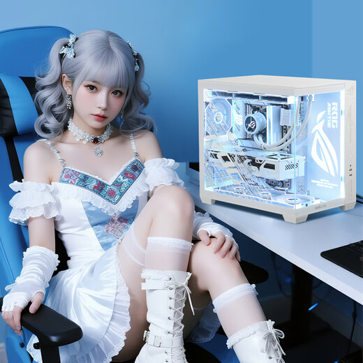 ASUS (ASUS) ASUS rog family bucket i5 14600KF/RTX4070super game console U5-245KF+RTX5060TI-16G ASUS fully assembled computer 14600KF+RTX5060TI-16G丨Configuration four