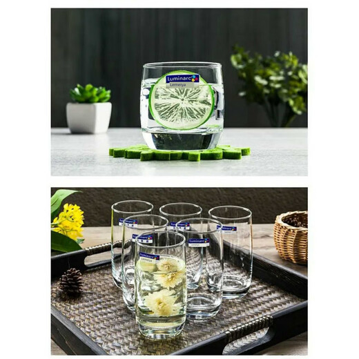 Lemeiya Bogen und Pfeilglas Wasser Tasse Runde Tasse Haushaltsglas Juice Cup Hotel Weinglas Blume Tee Tasse Zitronen Tasse Französische Bogen und Pfeil Lemeiya 13791 Traubenbecher