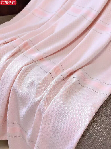 Sanqihu Baby Ice Silk Blanket Bamboo Fiber Baby Summer Cold Sensing Air Conditioning Towel Quilt Cool Thin Sheet Newborn Toddler Ocean Star Blue 120*160 Ocean Star Blue 120*160